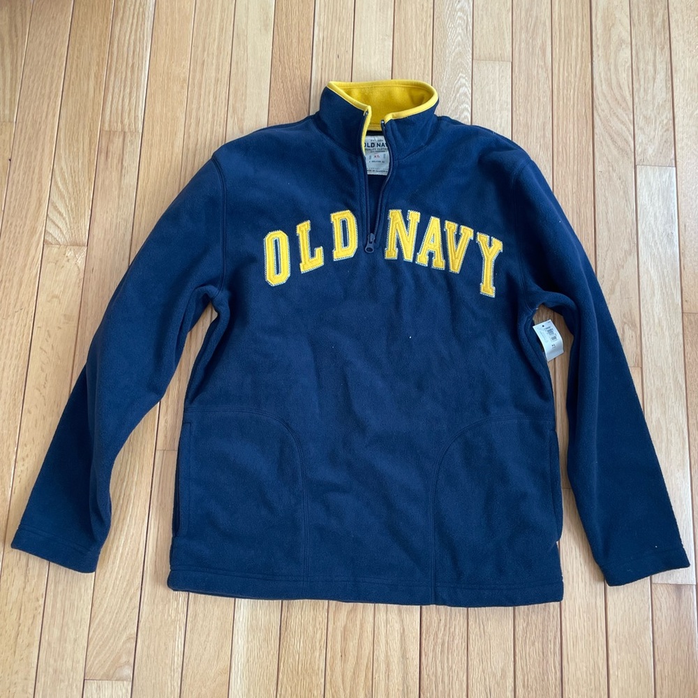 NWT Boys Old Navy Quarter Zip